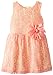 Pippa & Julie Little Girls' Rose Lace Dress