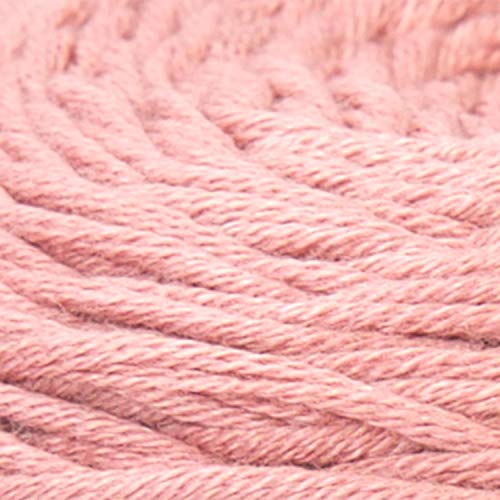Image of Lion Brand Yarn, Coboo Cotton Blend Crochet Yarn, Mauve, Pink, 3 Pack