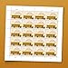 School Bus Additional Ounce Postage Stamps 2 Sheets of 20 Students Children Teachers Celebration Party Announcement (40 Stamps)