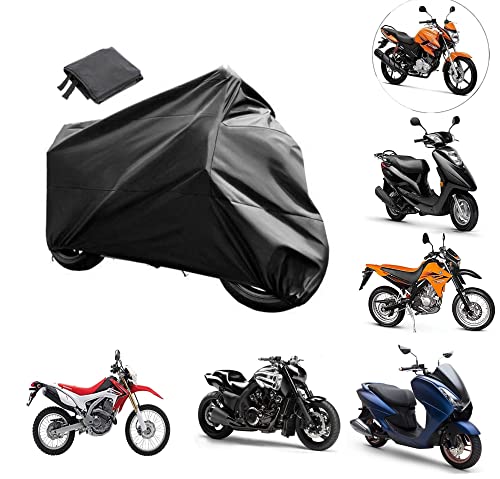 Capa Pra Cobrir Moto em Couro Impermeável Proteção Contra Sol Chuva Granizo (Cg Titan - Fan)