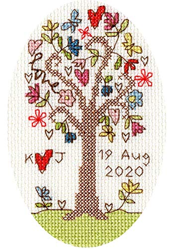 Bothy Threads Cross Stitch Kit - Greeing Card - Sweet Tree Card