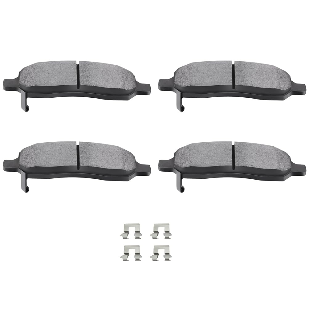 SCITOO D1172 Rear Ceramic Brake Pads Sets Fit For Buick Lucerne 2006-2011,For Cadillac DTS 2006-2011
