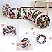 Glittme Cat Tunnel, Cat Tunnels for Indoor Cats, S-Shape Cats Cave with Cat Toys, Foldable Cat Tubes and Tunnels for Cats, Rabbit, Puppy, Guinea Pig