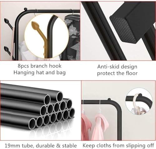 Image of KRISHYAM Heavy-Duty Metal Cloth Stand (Single Cloth Stand)