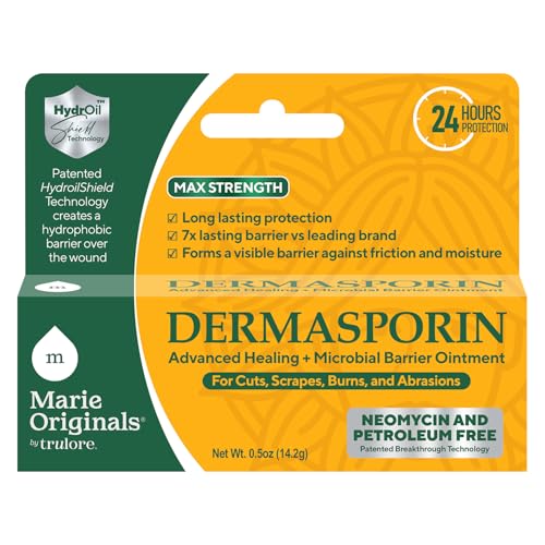 Marie Originals Dermasporin Wound Healing Ointment – Skin Protectant First Aid Ointment for Cuts,...