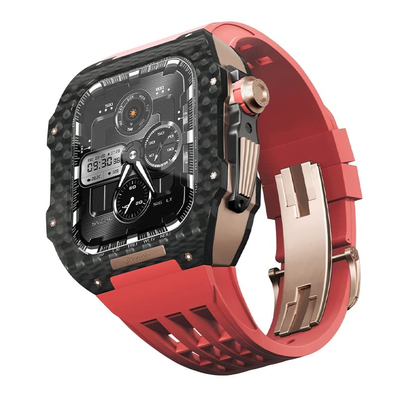 Bracelet carbone Apple Watch 45mm kit de modification actif