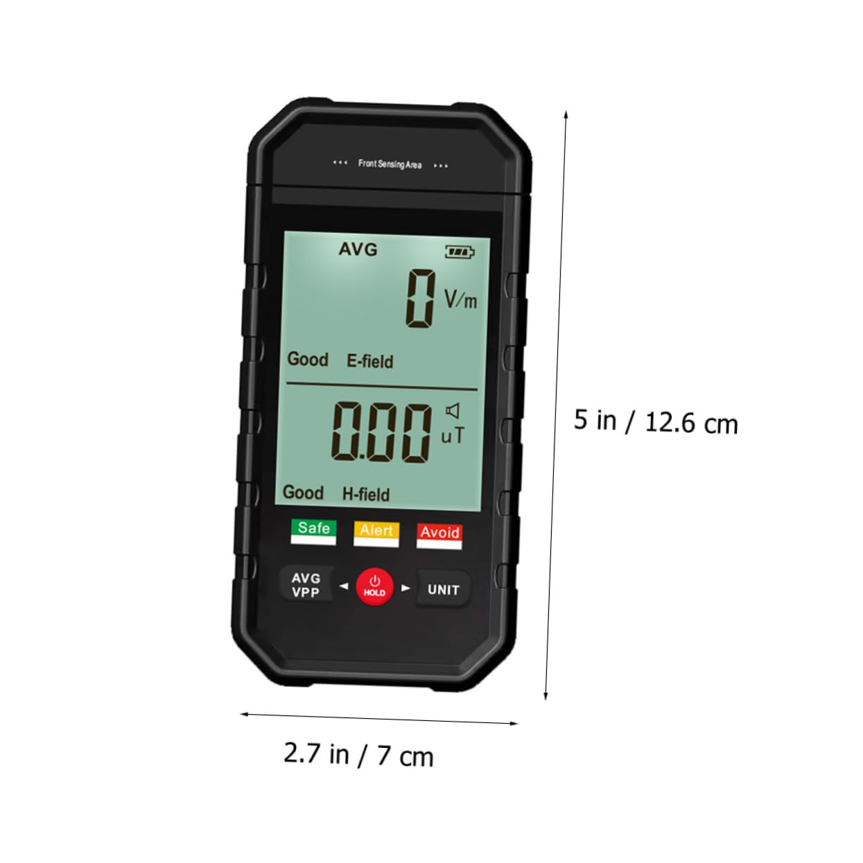 STOBAZA Détecteur De Rayonnement Compteur Emf Testeur De Rayonnement Numérique Portable Pour Équipement Champs Électriques Et Magnétiques