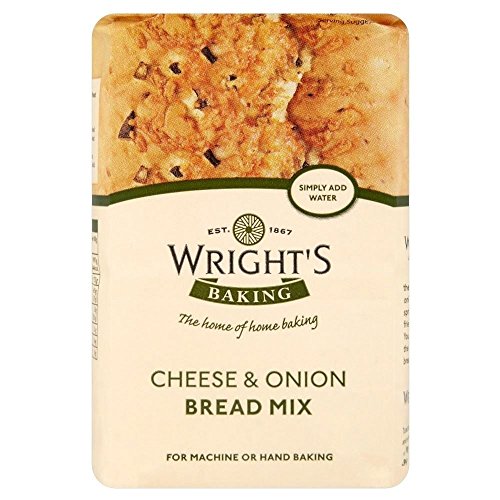 Wright's Queso Y Cebolla Mezcla De Pan (500g) (Paquete de 2)