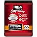 Hills Bros. Cappuccino Mix – Rich, Frothy Coffeehouse-Tasting Instant Drink Mix – Quick and Easy Preparation – Perfect for Hot & Iced Drinks & Creaming Coffee – White Chocolate Caramel, 1 Pack of 16oz