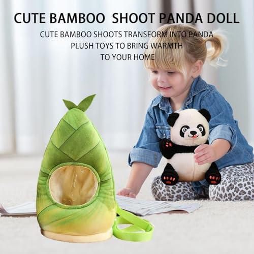 Panda en peluche de salon et chambre : décoration portable de table - 3