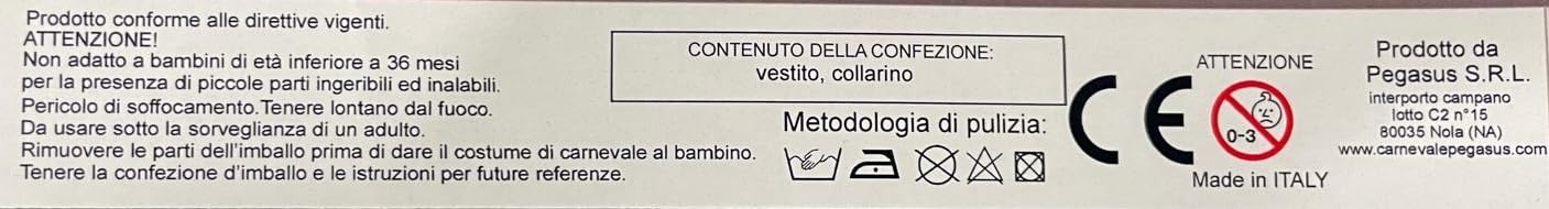 Dodici Costume Piccolo Imperatore Neonato Vestito di Carnevale Principe Azzurro Costume Principino