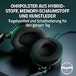 Razer Kraken V4 X - Kabelgebundenes PC-Gaming-Headset (Triforce 40-mm-Treiber, einziehbares Nierenmikrofon, 7.1-Surround-Sound, Chroma RGB, für PC - Konsolen & Mobiltelefone über USB-C) Schwarz – Bild 5