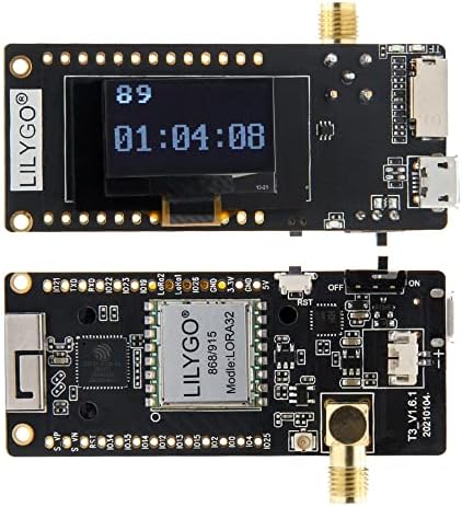 LILYGO TTGO Lora 868 MHz OLED 0.96 Inch SD Card ESP32 Development Board Pax Counter Module SMA Metering Passenger Flows