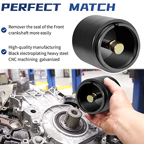 J-44644 6.6L Front Crankshaft Seal And Wear Sleeve Remover Puller Fits For 6.6L Duramax Diesel Engine/Isuzu 6.6L Engine #Alt St-196 #TOP3
