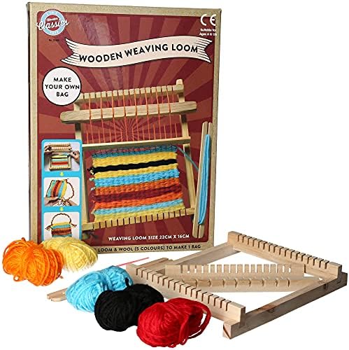 A to Z 37488 Weaving Loom, Multicolor