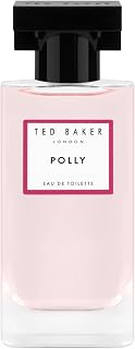 Floret Polly EDT, peach and mandarin top notes with jasmine and honeysuckle base notes, glass bottle, Polly fragrance, 1.69 fl oz
