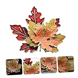 FRCOLOR Broche Épingle Feuille d'Érable en Alliage Trois Couches Grosse Taille Accessoir...