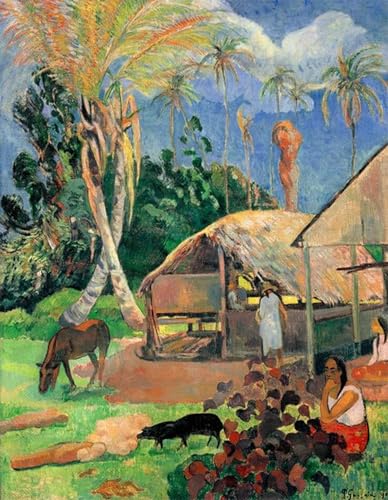 Evita Paredes Vacías con el Lienzo Arte Pintura Paul Gauguin para Oficina