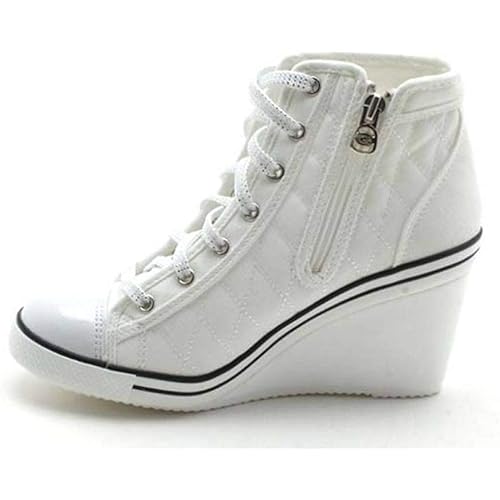 womens High Top,wedges,fashion Sneakers