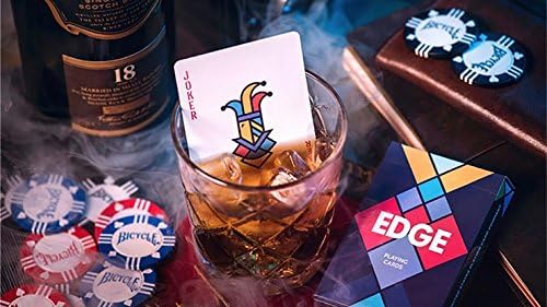 Miniatura 5 de Edición limitada personalizada de encargo de la cubierta USPCC TCC de los naipes del borde del póker