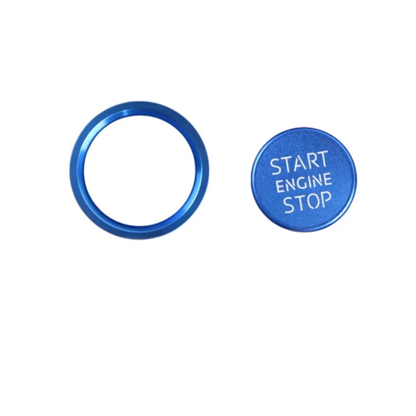Car switch stickers Compatible With A4 A5 A6 A7 Q5 Q7 Car Engine Start Stop Push Button Cover Ignition Ring Trim Sticker Auto Interior Accessories