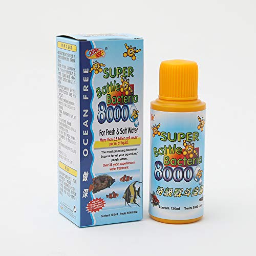 Ocean free Super Battle Bacteria 120ml (B00TH5QCRE) Amazon Price History, Amazon Price Tracker
