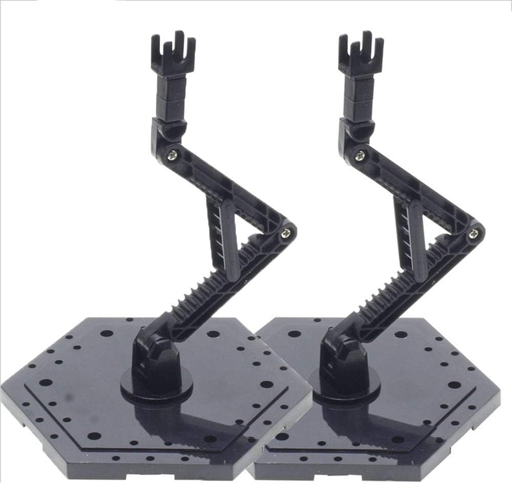 - HG RG Hobby Action Base Model Stand Hobby Display Stand Pack of 2 (1/144 Scale) (2pcs Black)