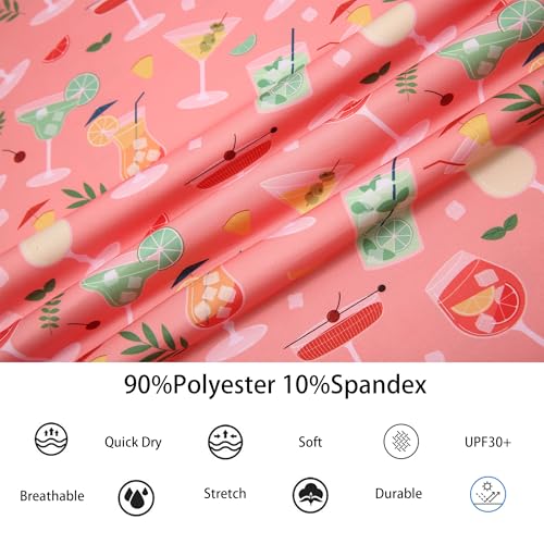 Alex Vando Mens Hawaiian Golf Shirt Moisture Wicking Digital Print Golf Shirts for Men