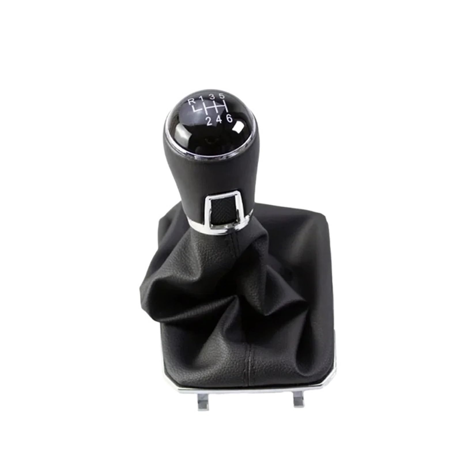 Qmtvfsrh Black 6-Speed Car Gear Shift Knob 5/6 Speed Manual Gear Shift Head Handball For Lingdu 2014-2019(Black 6-Speed)