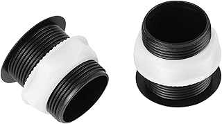 Arcade Buttons Screw 10Pcs 28Mm Screw in Type Black Push Button Cover for Arcade Game