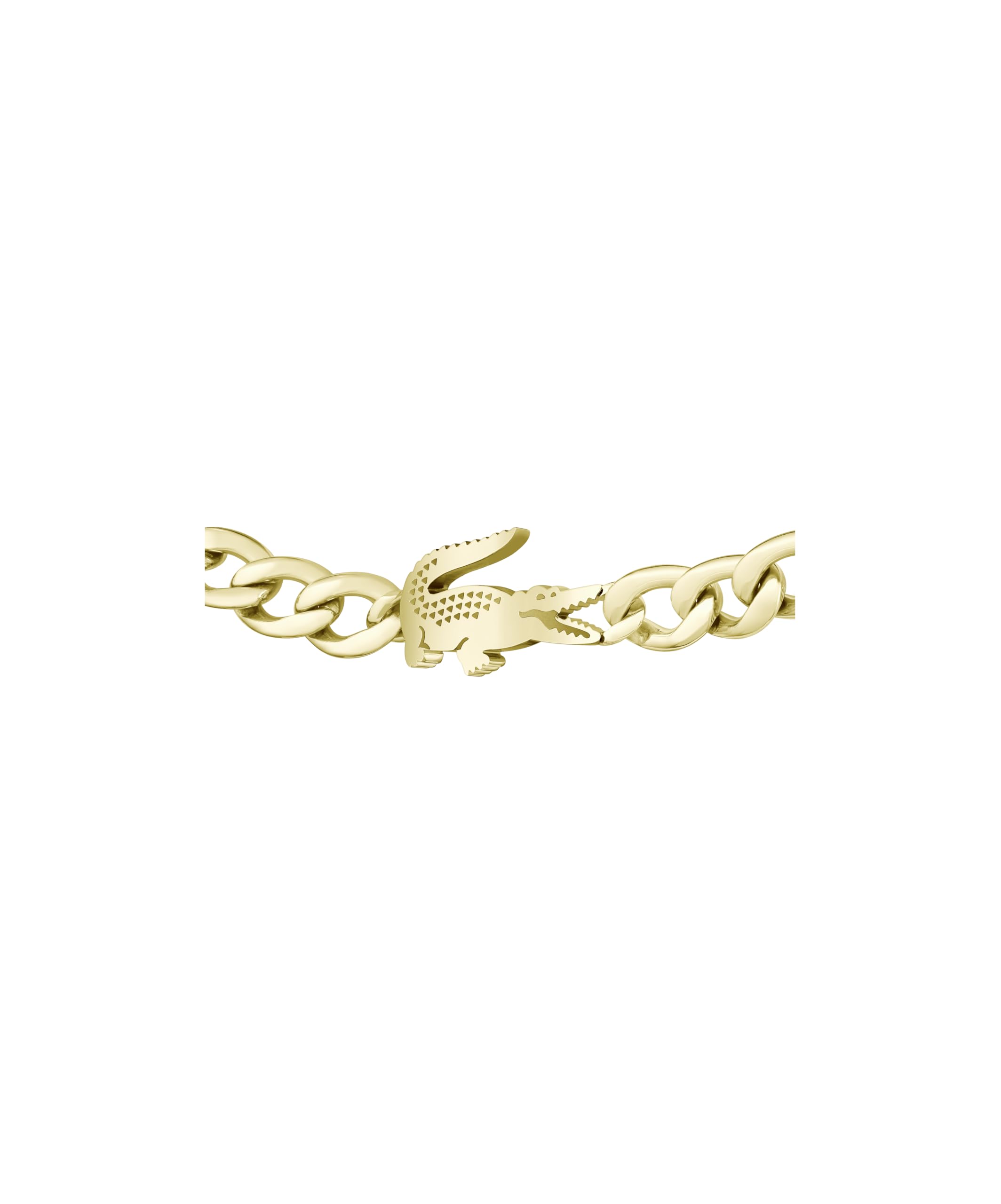 Lacoste Gliederarmband Für Männer und Frauen Kollektion CROCODILE aus Edelstahl mit einem Charm in Form eines Krokodils - Erhältlich aus… – Ansicht 2