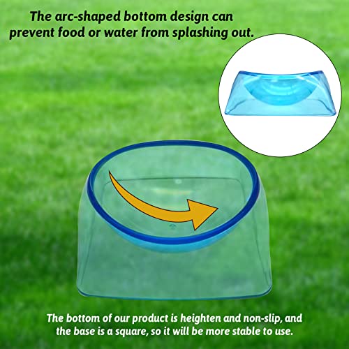 Hamster Food Bowl Plastic Guinea Pig Water Dish Prevent Knocking Over And Food Splashing Small Animal Feeding Bowl Double Use Container For Hamster Gerbil Chinchilla Ferret Hedgehog #TOP2
