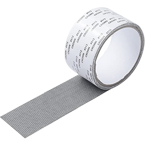 KAVJU Window Net Anti-Mosquito Mesh Tapes Sticky Wires Patch Repair Tapes New Screen Window Door Mosquito Netting Patch Repair Tools (Color : Gray, Size : 5cm x 200cm)