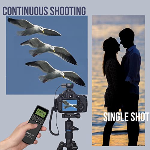 Aodelan Camera Wireless Shutter Release Timer Remote Control  For Canon Eos R5,6D Ii,1Dx Ii,1Dx Iii,1Ds Iii,1Ds Ii,1D C,1D Iv,1D Iii,5D Ii,5D Iii,5D Iv,5Ds,6D,7D Ii,50D,40D #TOP4