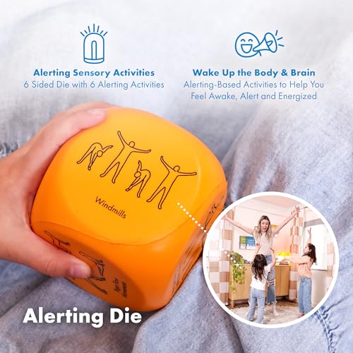 Harkla Sensory Activity Dice – Fun and Effective Brain Breaks for Kids and Adults | Helps with Focus, Calm and Energy | Self Regulation for Kids | Occupational Therapist Approved - Image 6