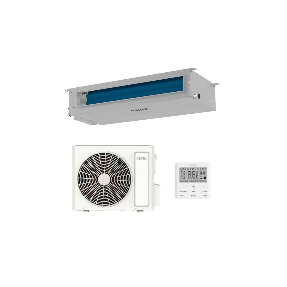 Daitsu Aire Acondicionado por Conductos ACD36KDBS A+ A++ 3000 W 2800 W