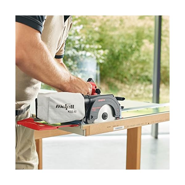 Mafell Kapp-Sägesystem KSS 40 18 M bl PURE Handkreissäge Kappsäge 18V im T- MAX – Bild 5