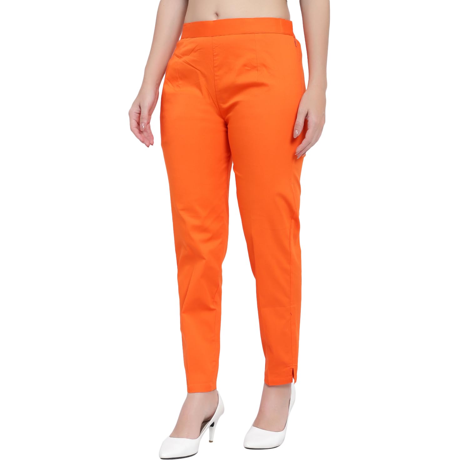 Women's Cotton Stretchable Cigarette Pants for Women – Stylish & Comfortable Trousers for Girls/Ladies – Ideal for Casual Wear, Office Wear & Daily Use-image-26