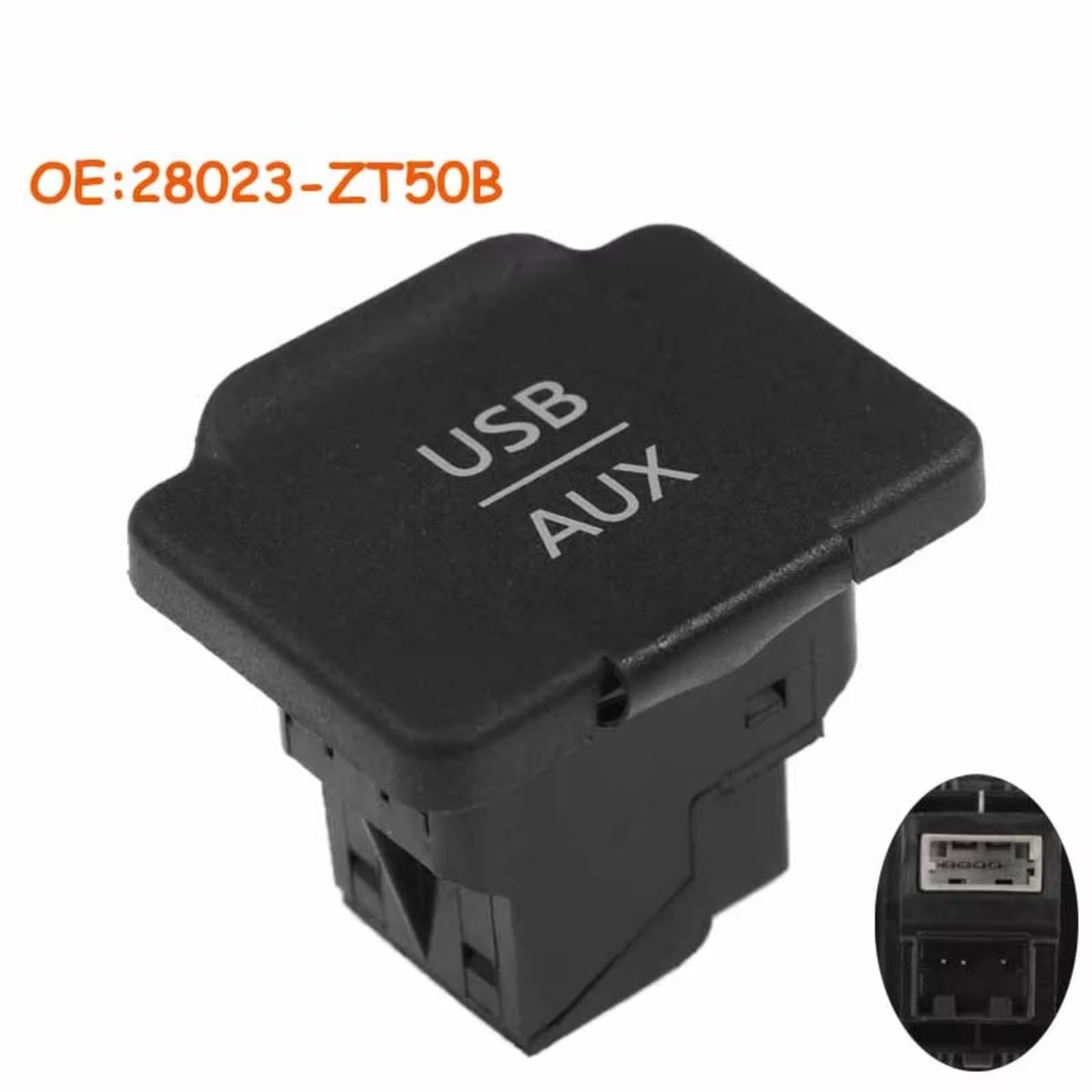 Per Nissan Per Sentra 2010 2011 2012 2013 2014 Center Console USB AUX Presa Ausiliaria USB Accessori Sostituzione