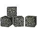 BXI - Anti Vibration Isolation Pads - Composed of Rubber & Cork - Thick & Heavy - Excellent at Low Frequencies, Great Acoustic Isolation for Speakers, Washers, Machines, etc (2'' X 2'' X 2'', 4 Pack)