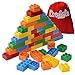 Driddle Big Building Blocks for Kids - STEM Toy - Classic Large Building Bricks - Compatible with All Major Brands - for Children All Ages - 50 Pieces