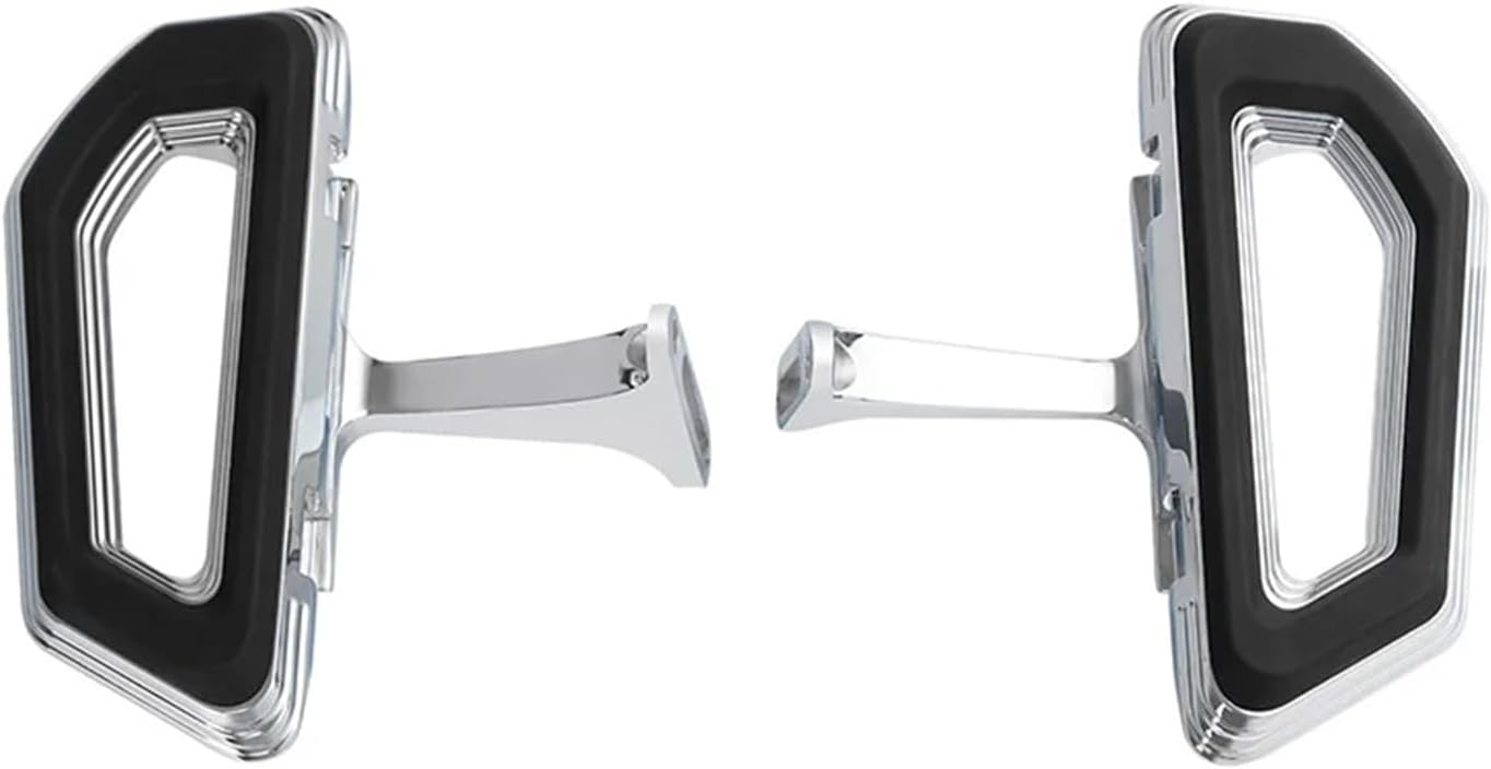 Motorcycle Rear Passenger Footpeg Footrest Compatible With Harley Touring Road Glide Road King Street Glide Electra Glide 1993-2023 2022 19(Chrome)
