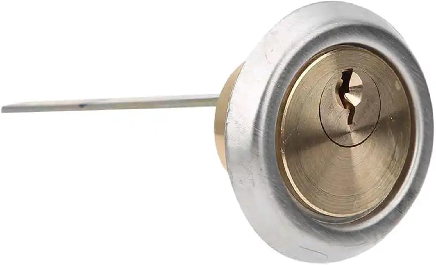 Mechanical Lock Copper Security Round Anti-Theft Interior Door Cylinder for Iron Wooden Safety Doors with 3 Keys