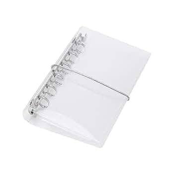 【れなち♡】リフィル3点、バインダー2点　計5点 Amazon | NatSumeBasics A7 バインダー 6リング 三つ折り 予算