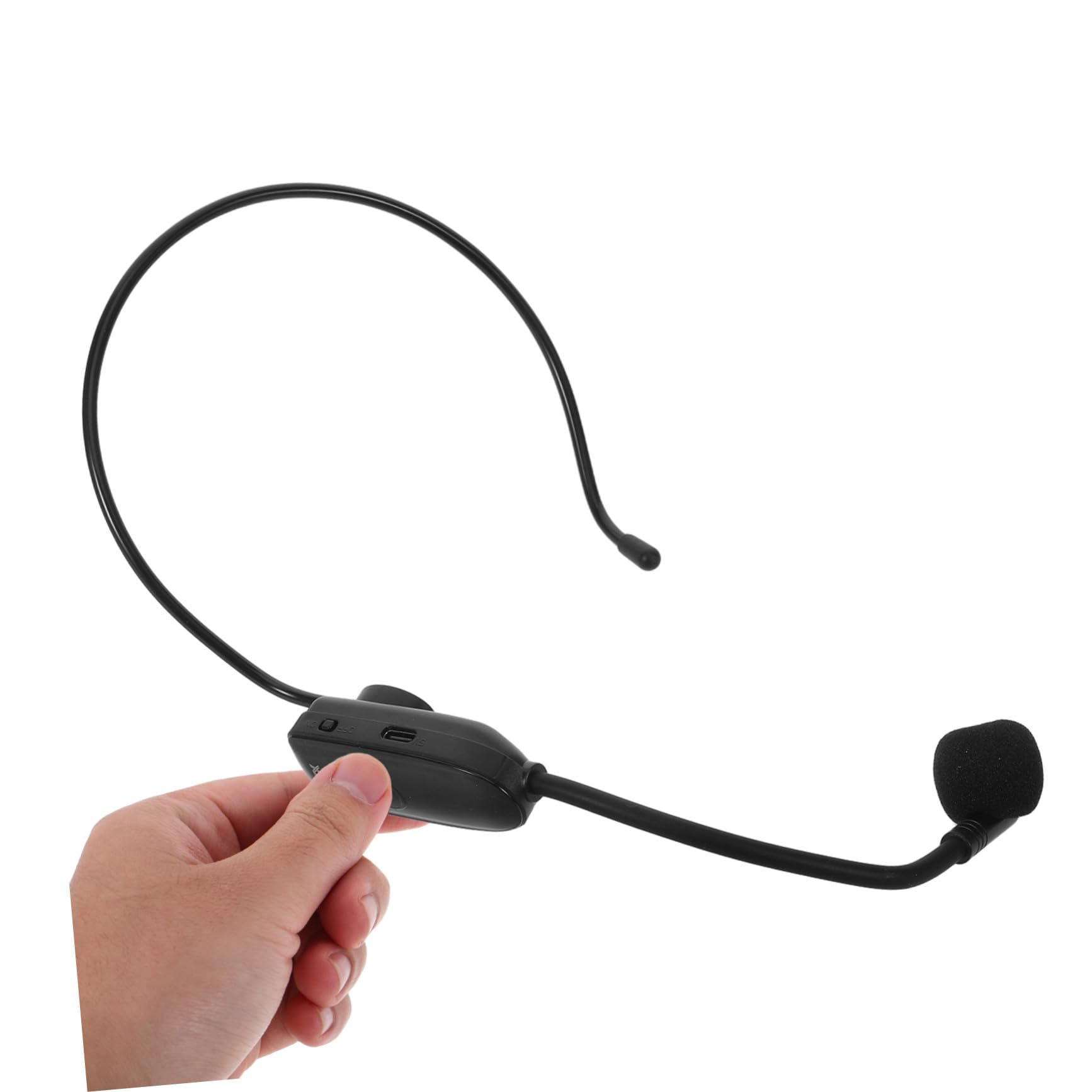 FRCOLOR Micrófono Inalámbrico para Profesores con Auriculares Sistema de Altavoces Apto para Enseñanza Instructores de Fitness Guías Turísticos Color Micrófono de Mano Profesional