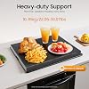 QIUTMER Noodle Board Stove Covers with Built-in Handles Farmhouse Decorative Wooden Tray for Kitchen Durable Extra Thick Pine Wood Handmade Cookware Electric Gas Stove Top Cover (30x22x2.5 in) #4