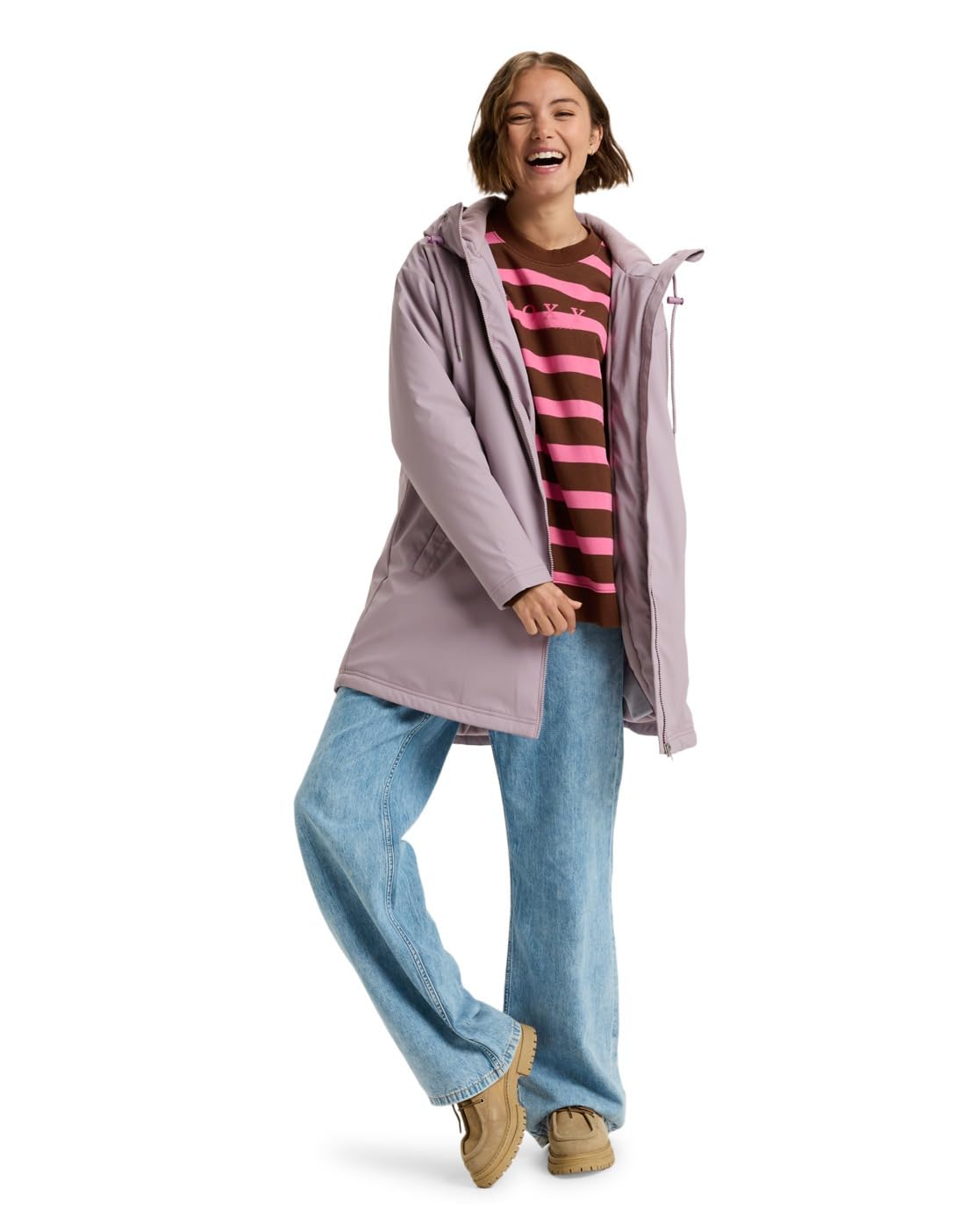Roxy Rain Road Polar Zip Chaqueta Mujer (Pack de 1)