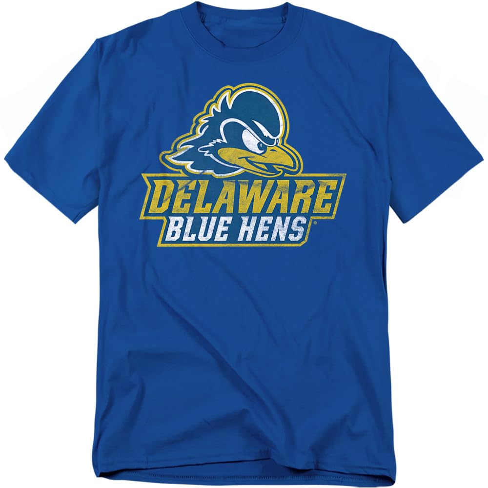 LOGOVISION Official Collegiate Distressed Primary Logo Adult T-Shirt Collection