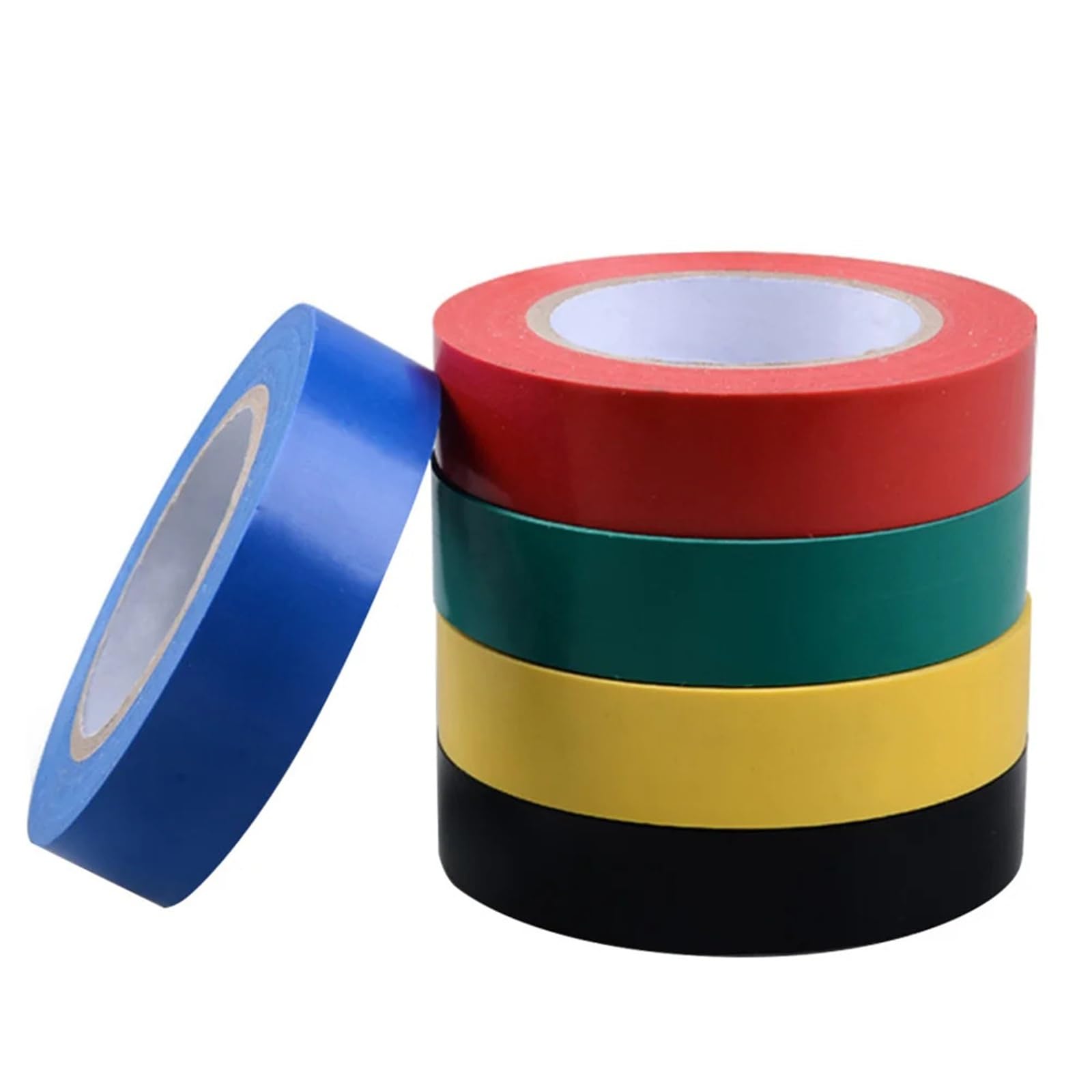 Compatible con cinta aislante de PVC de 2 rollos.