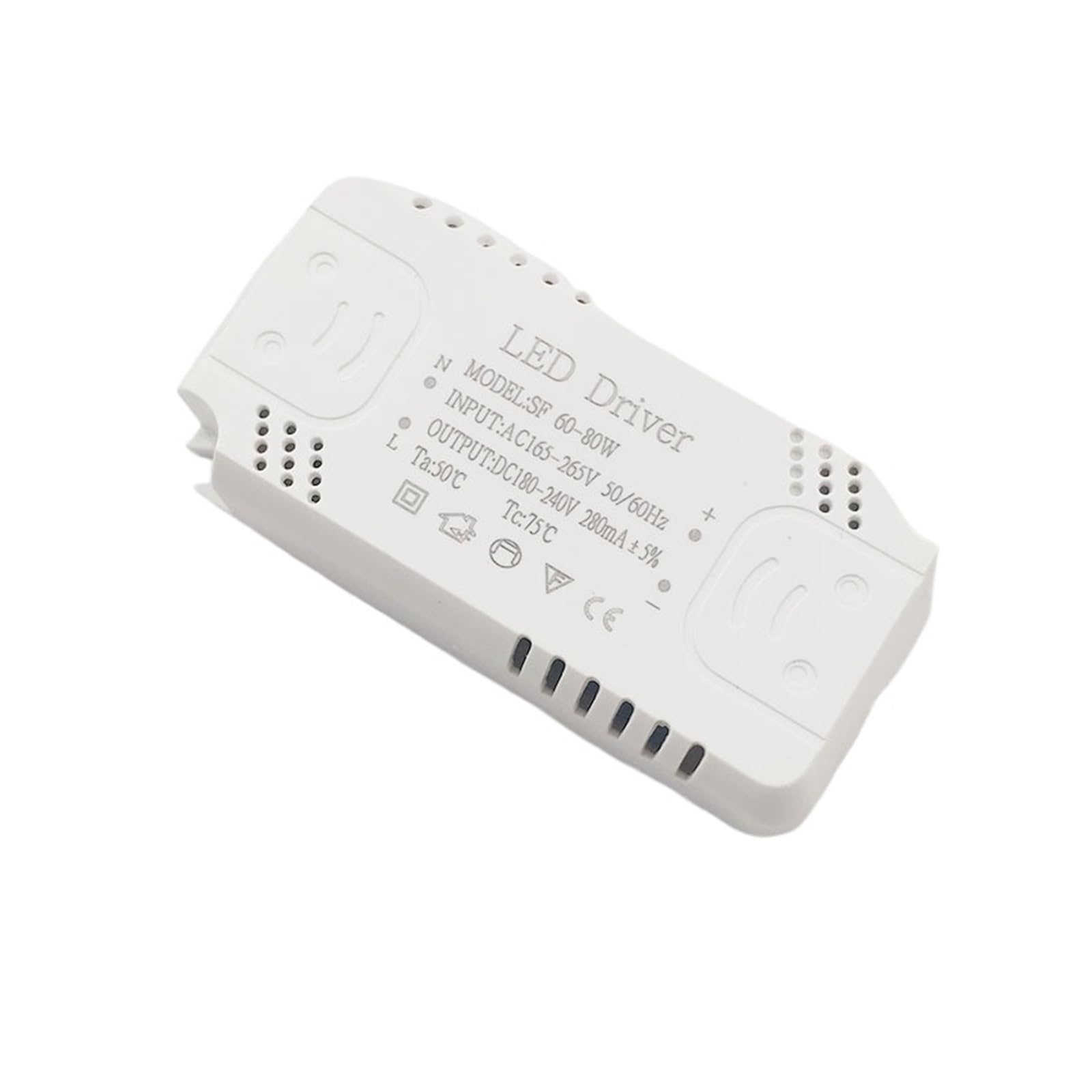 Pilote LED 60-80W stable et performant, transformateur sans scintillement